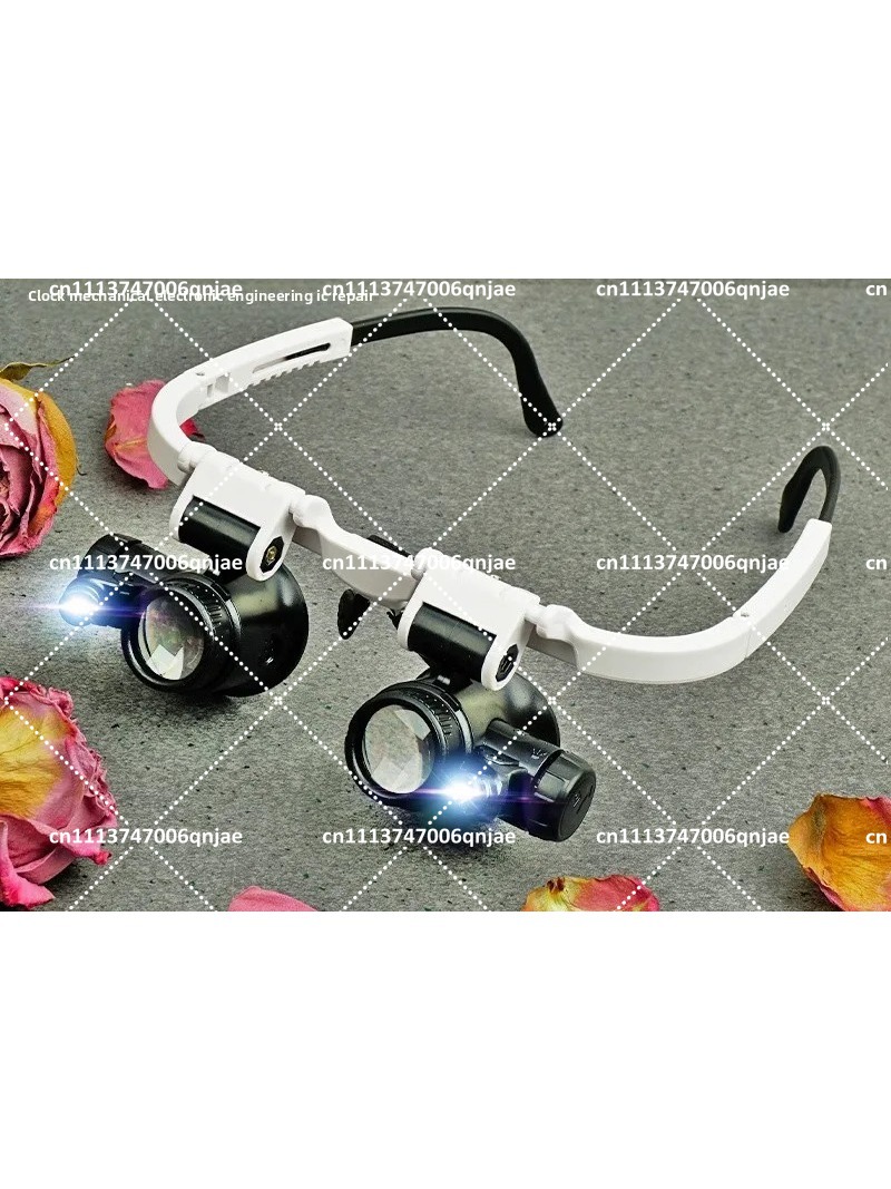 Electronics Repair Glasses - 23 Times Head Mount Magnifying Glasses