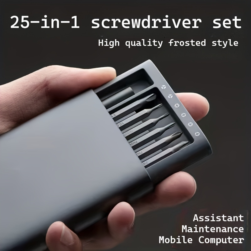 Electronics Repair Glasses - 25-in-1 Magnetic Precision Screwdriver Set –