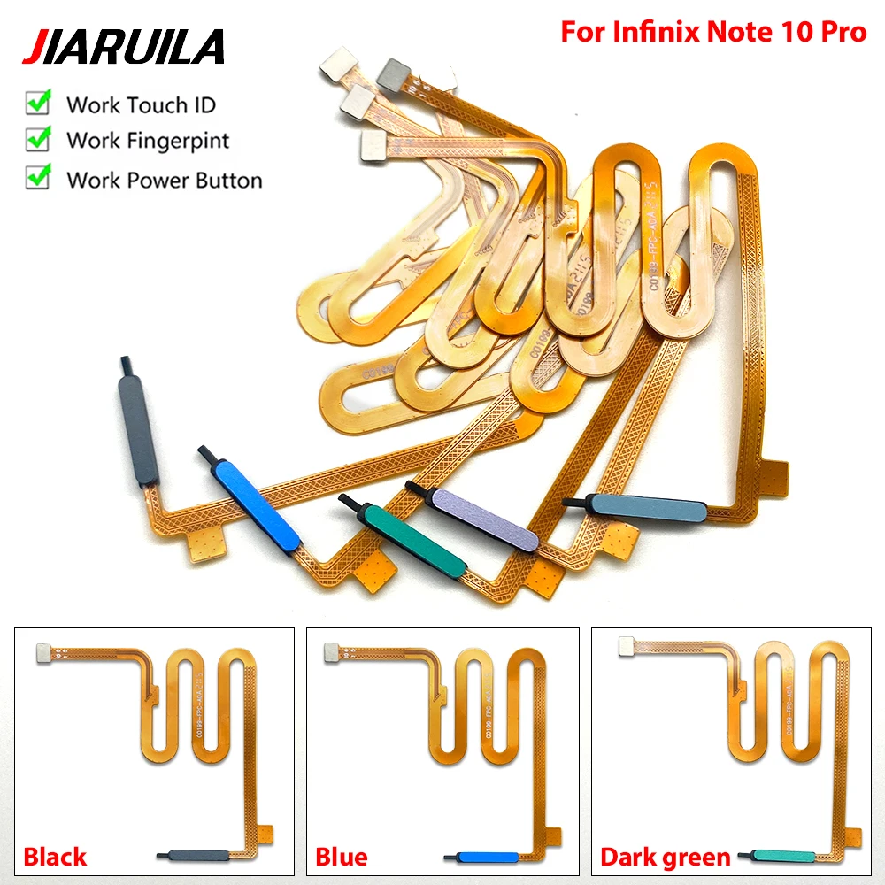 Fingerprint Cable Flex - NEW For infinix Note 10 Pro