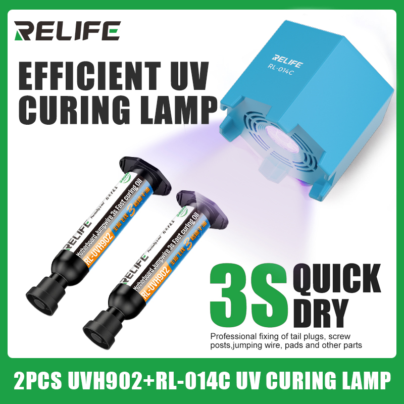 Electronics Repair Table - 2PCS RL-UVH902 10ML UV 3S Quick-drying