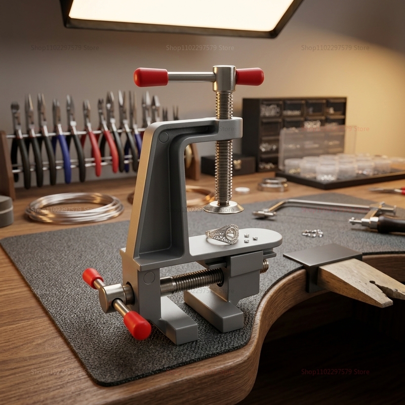 Aluminum Mini Table Bench Vice - Electronics Repair Table recension och pris