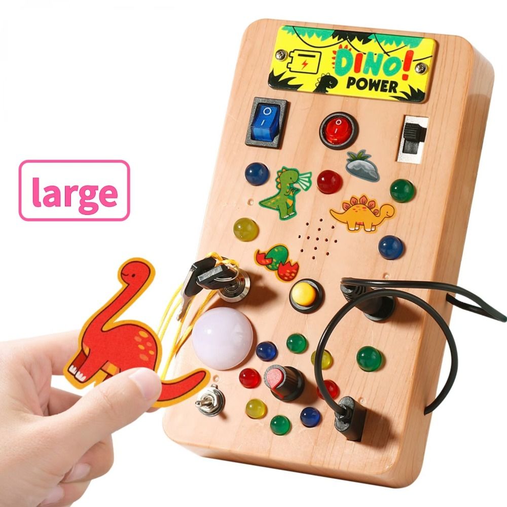 Montessori Toddler Busy Board  - Electronics Repair Workshop recension och pris