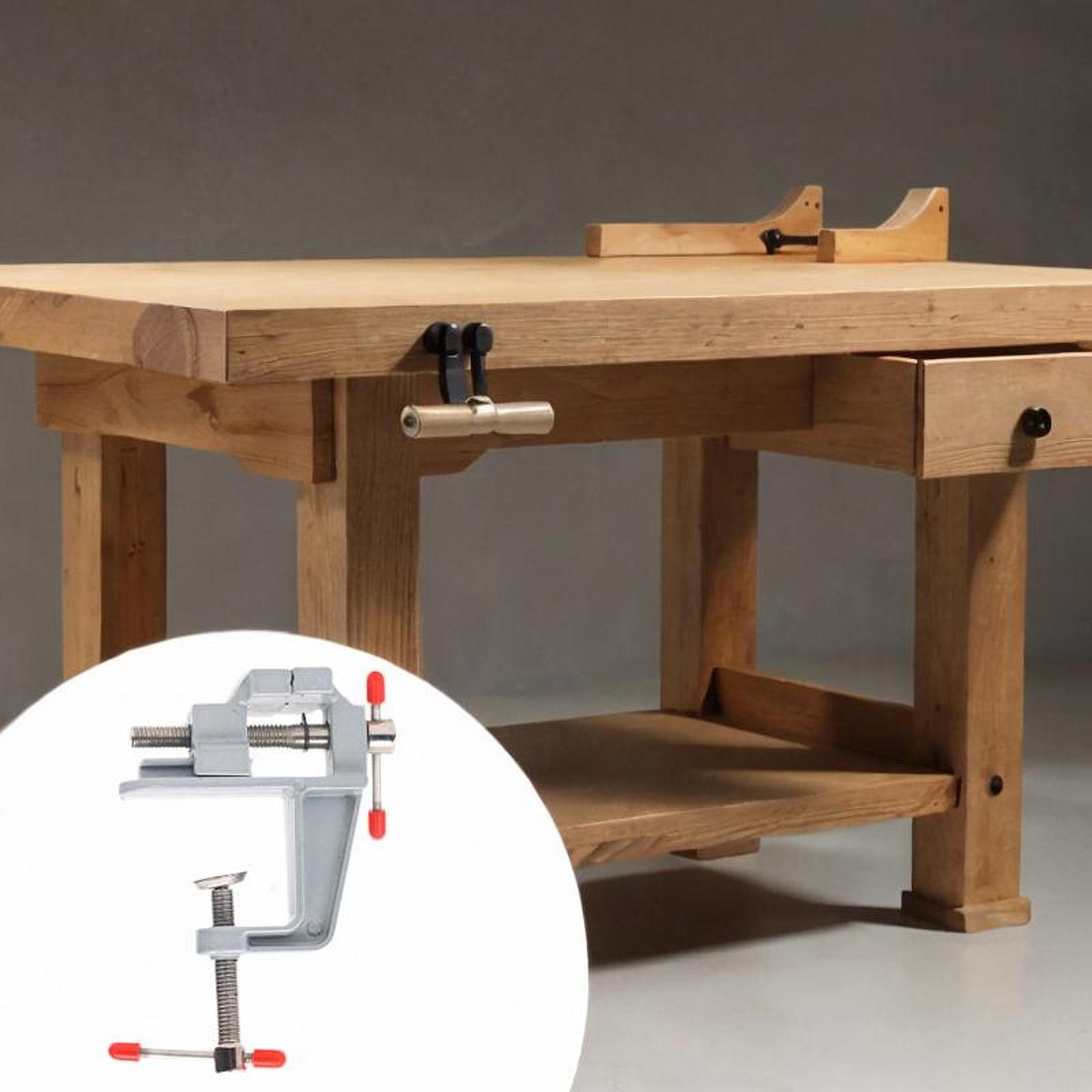 Mini Table Clamp Portable Work - Electronics Repair Table recension och pris