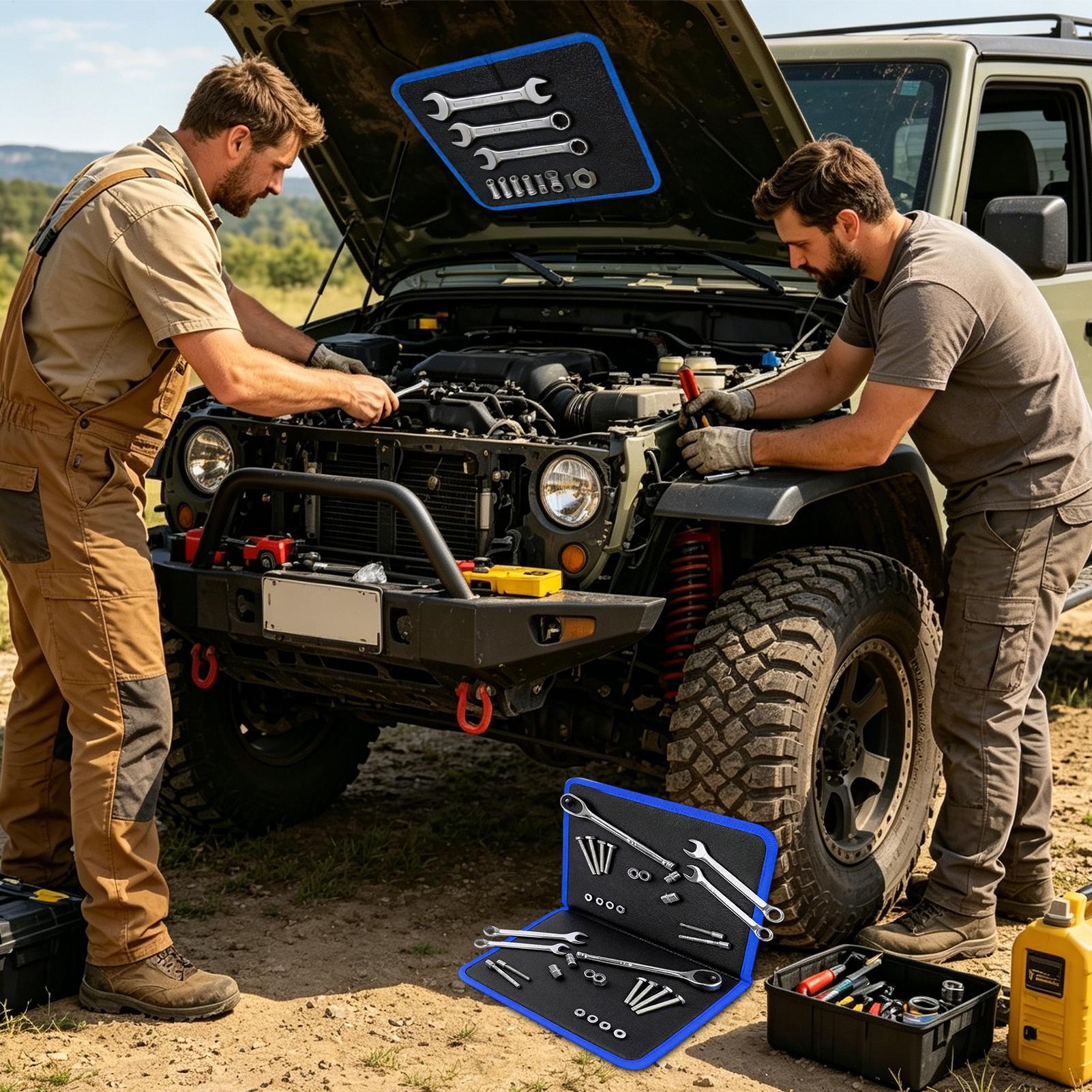 Magnetic Tool Mat With Powerfu - Electronics Repair Garage recension och pris
