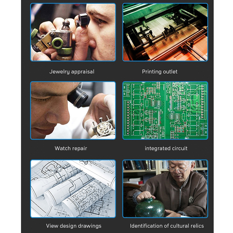 LED Headband Magnifier Profess - Electronics Repair Glasses recension och pris