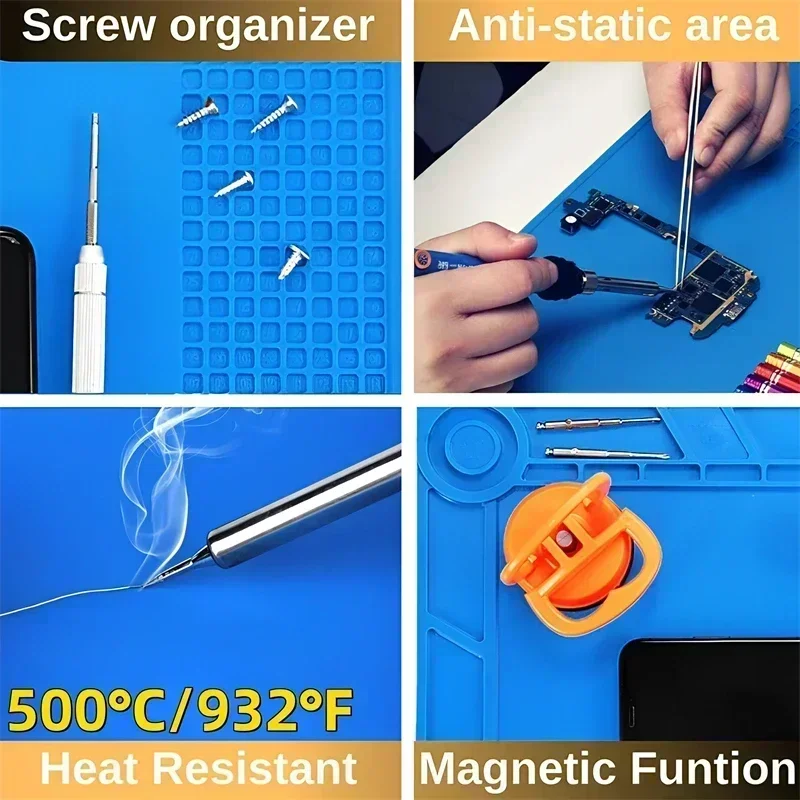 Magnetic Mat Silicone Repair M - Electronics Repair Table recension och pris