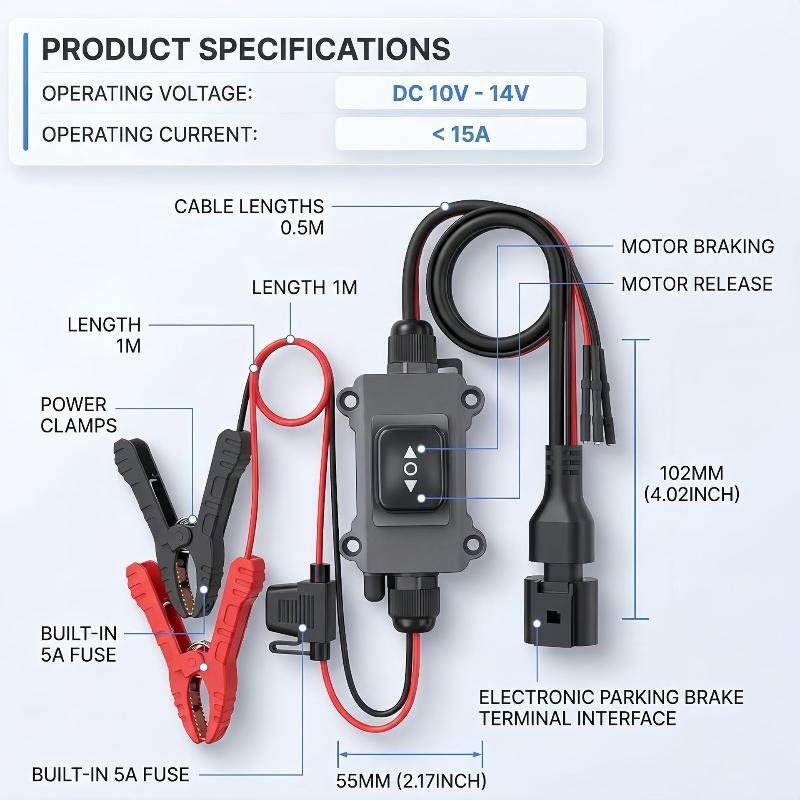 Car EPB Caliper Motor Release  - Electronics Repair Garage recension och pris