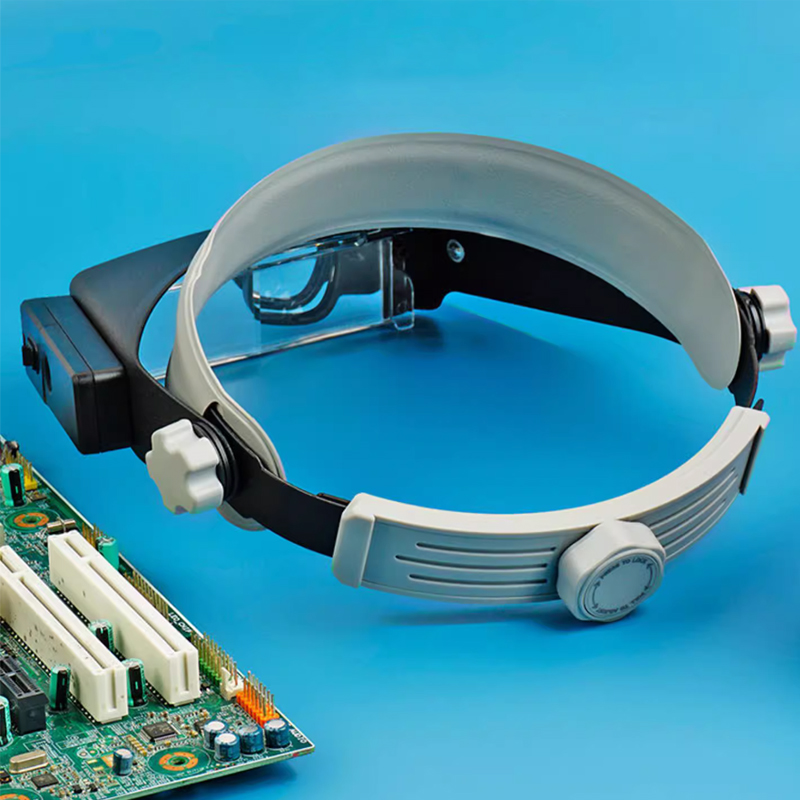 New Headband Magnifier LED Lig - Electronics Repair Glasses recension och pris