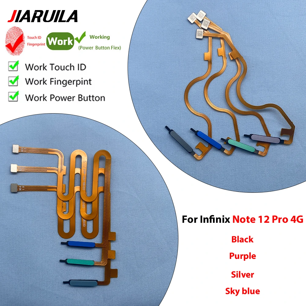 NEW For infinix Note 10 Pro /  - Fingerprint Cable Flex recension och pris