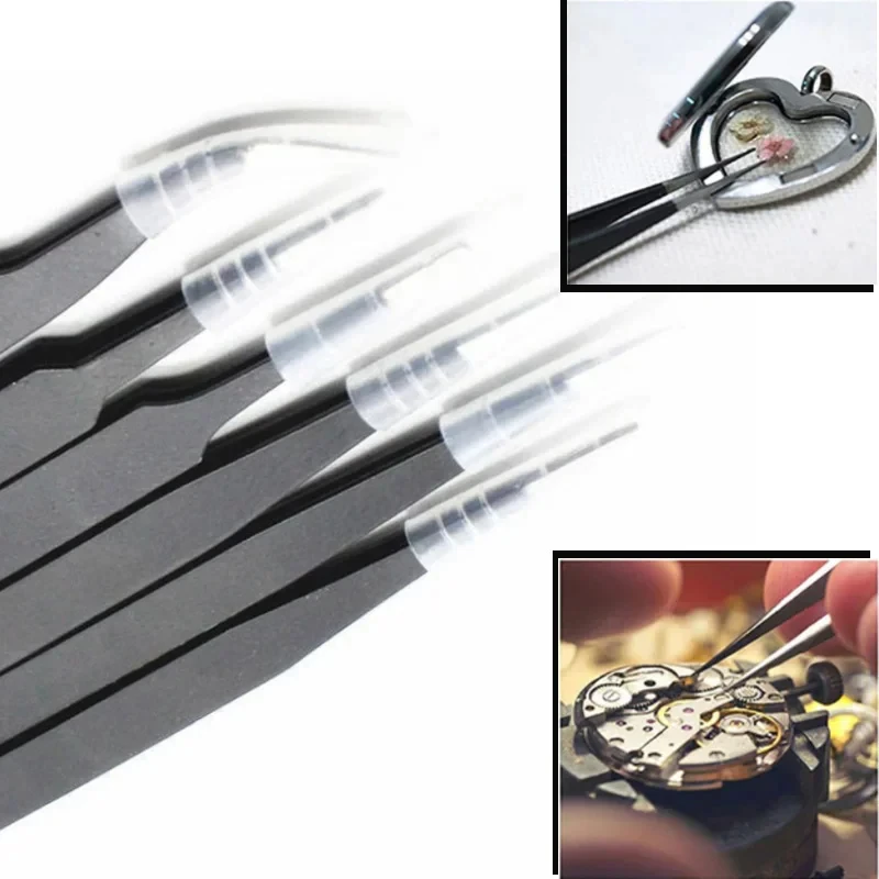 Galacok 6PCS Precision Tweezer - Electronics Repair Workshop recension och pris