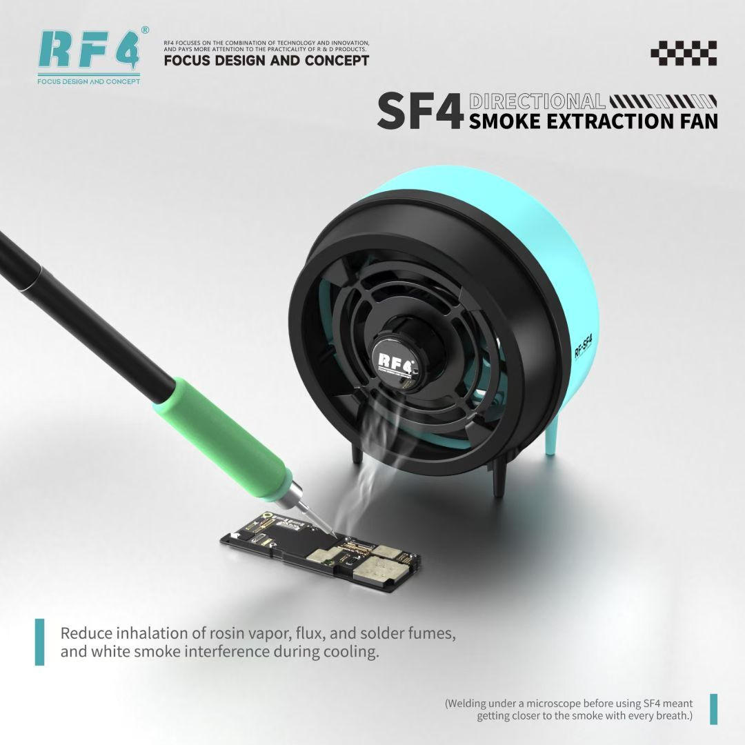 RF4 Fume Extraction Fan – A fu - Electronics Repair Workshop recension och pris