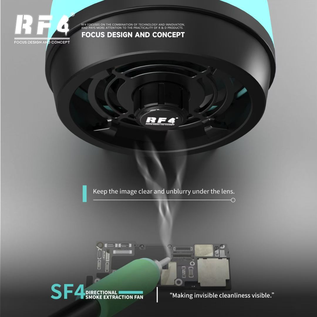 RF4 Fume Extraction Fan – A fu - Electronics Repair Workshop recension och pris